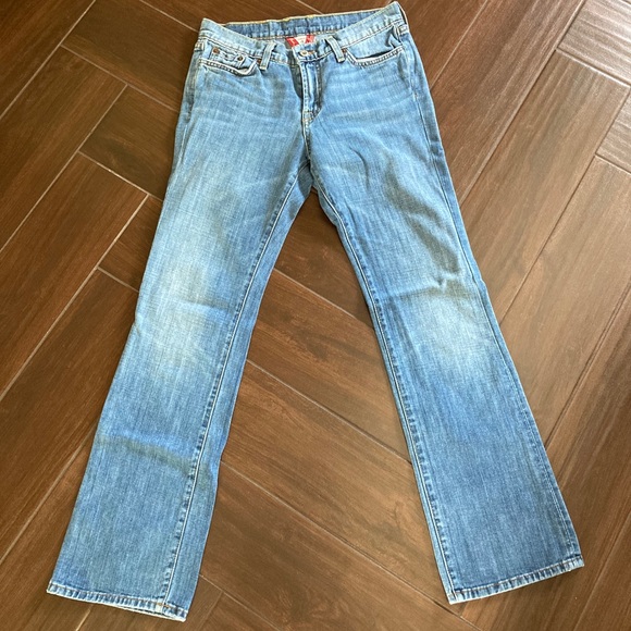 Lucky Brand Jeans Classic Rider 4/27 100% Cotton - Picture 6 of 8